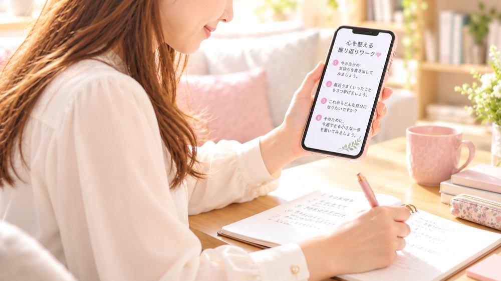 メールワークに取り組む様子